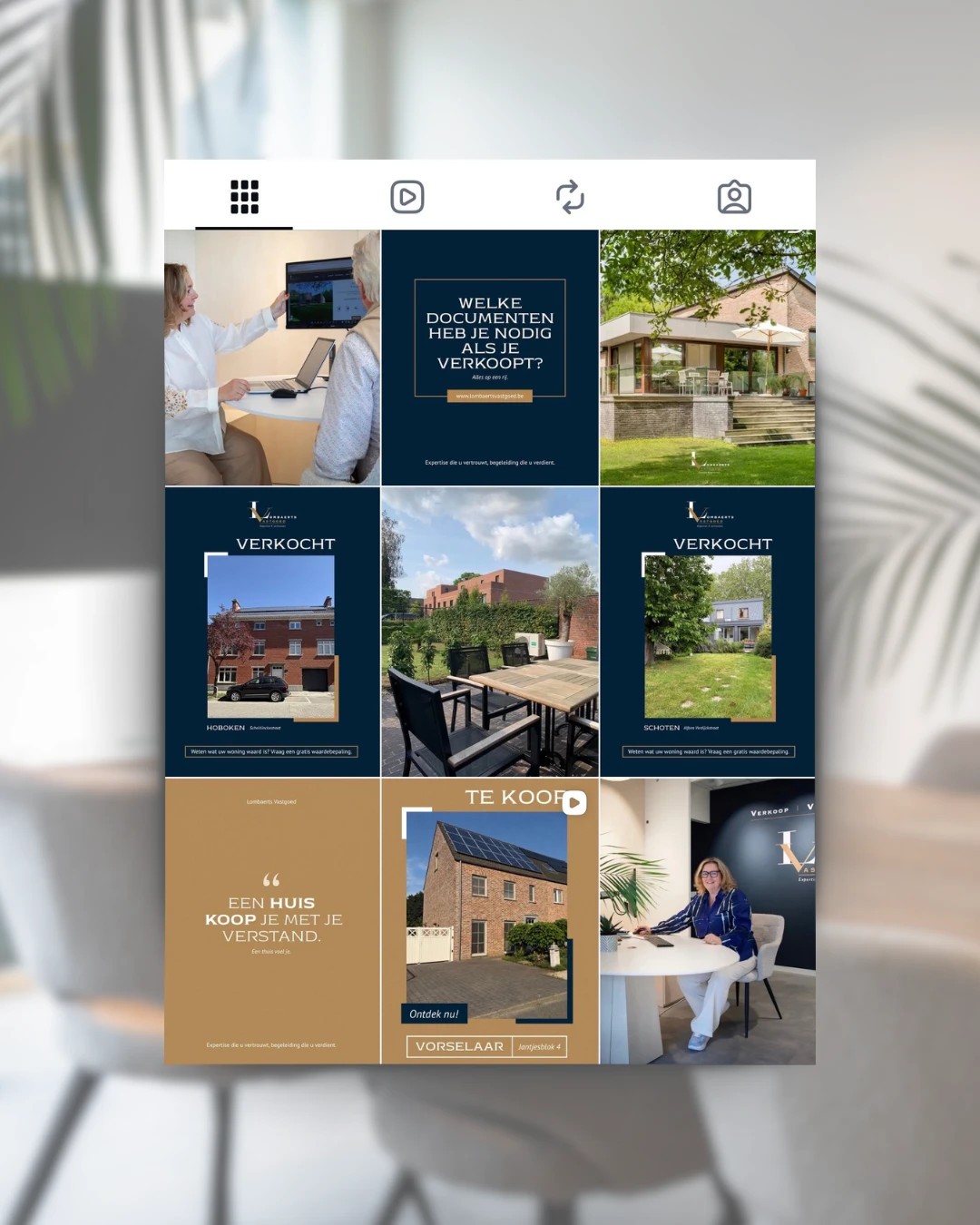 Lombaerts Vastgoed Instagram